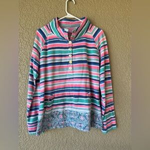 Lilly Pulitzer Multicolor Striped Pop Over